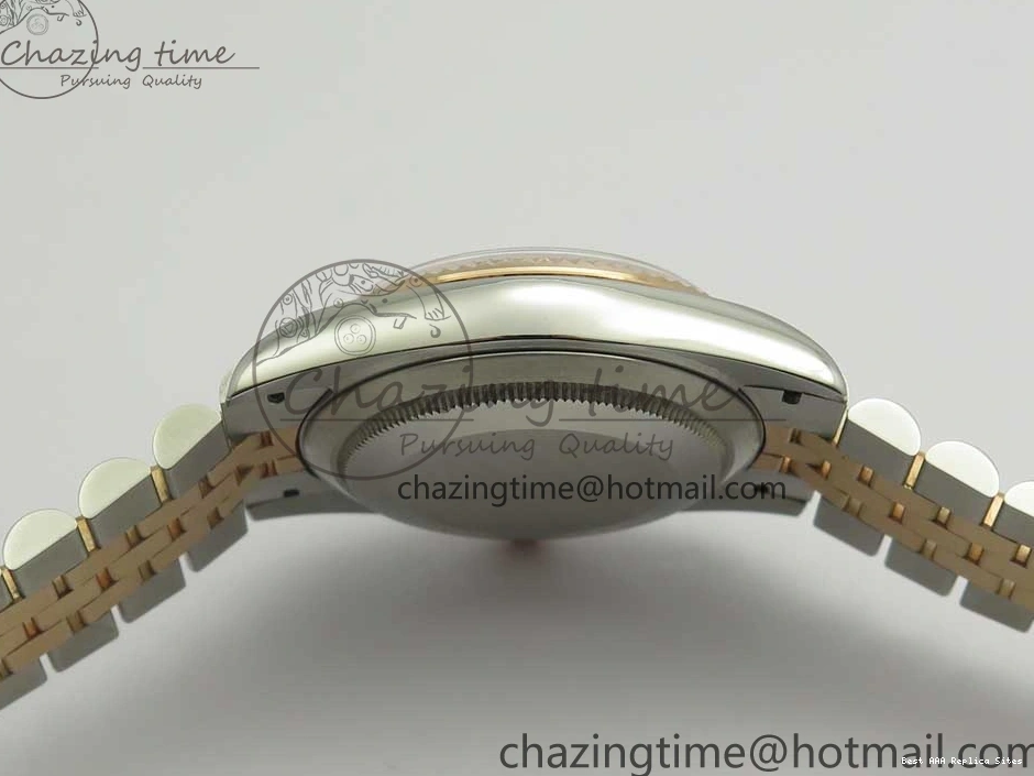 Best AAA Replica Sites 116231 Bracelet Diam on GMF Dial Wrapped 904 3274 SS RG Black FashionForward 36mm SS Wrapped Jubilee A DateJust MOP RG 0121